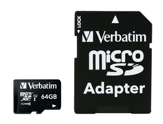 MICRO SDXC 64GB - CLASS 10 Adapt