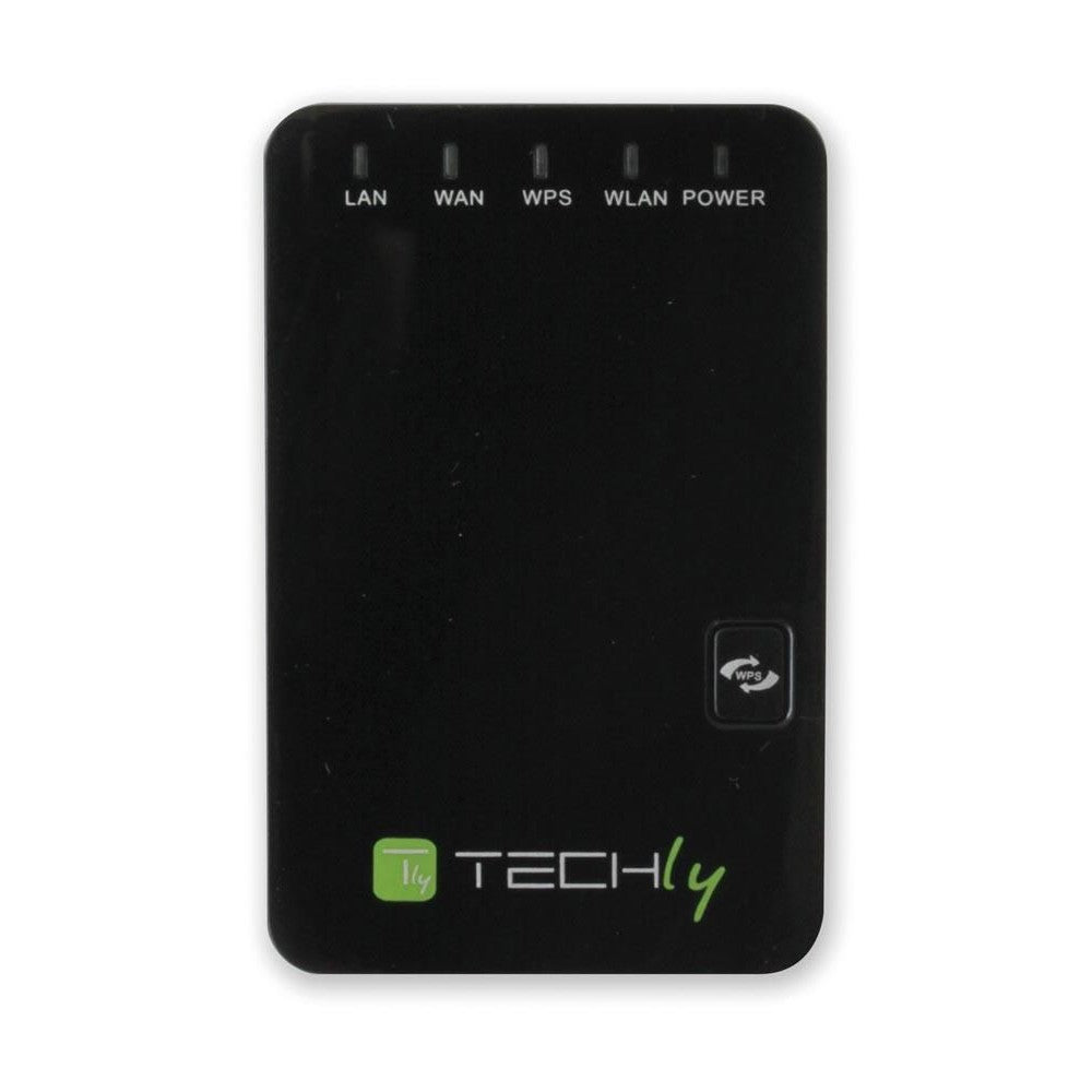 Techly I-WL-REPEATER2 Répéteur/Routeur N300 a brancher