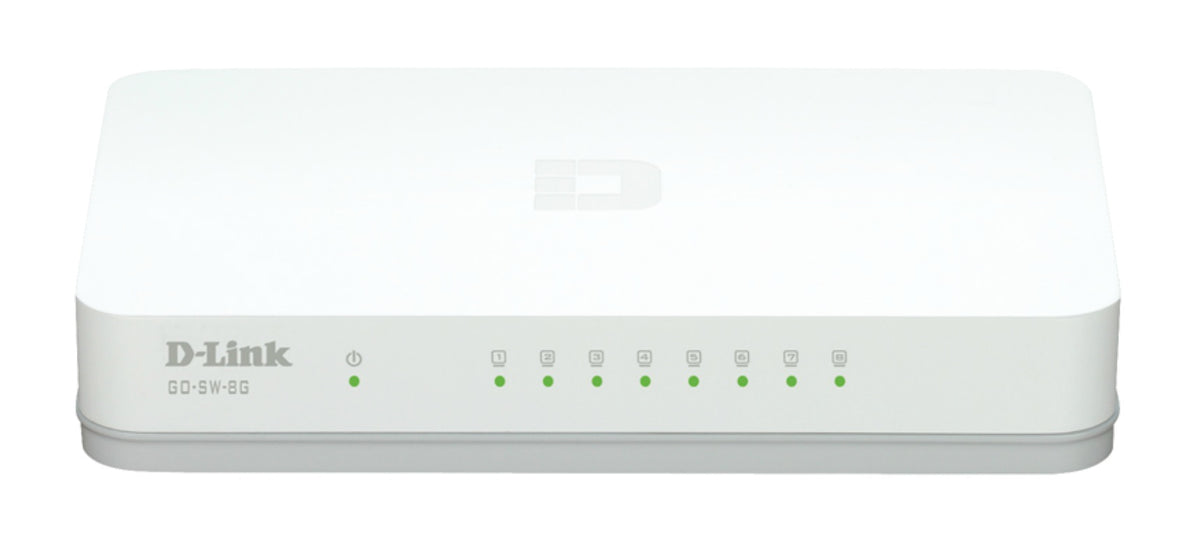 D-LINK Mini switch 8 ports Gigabit format de bureau