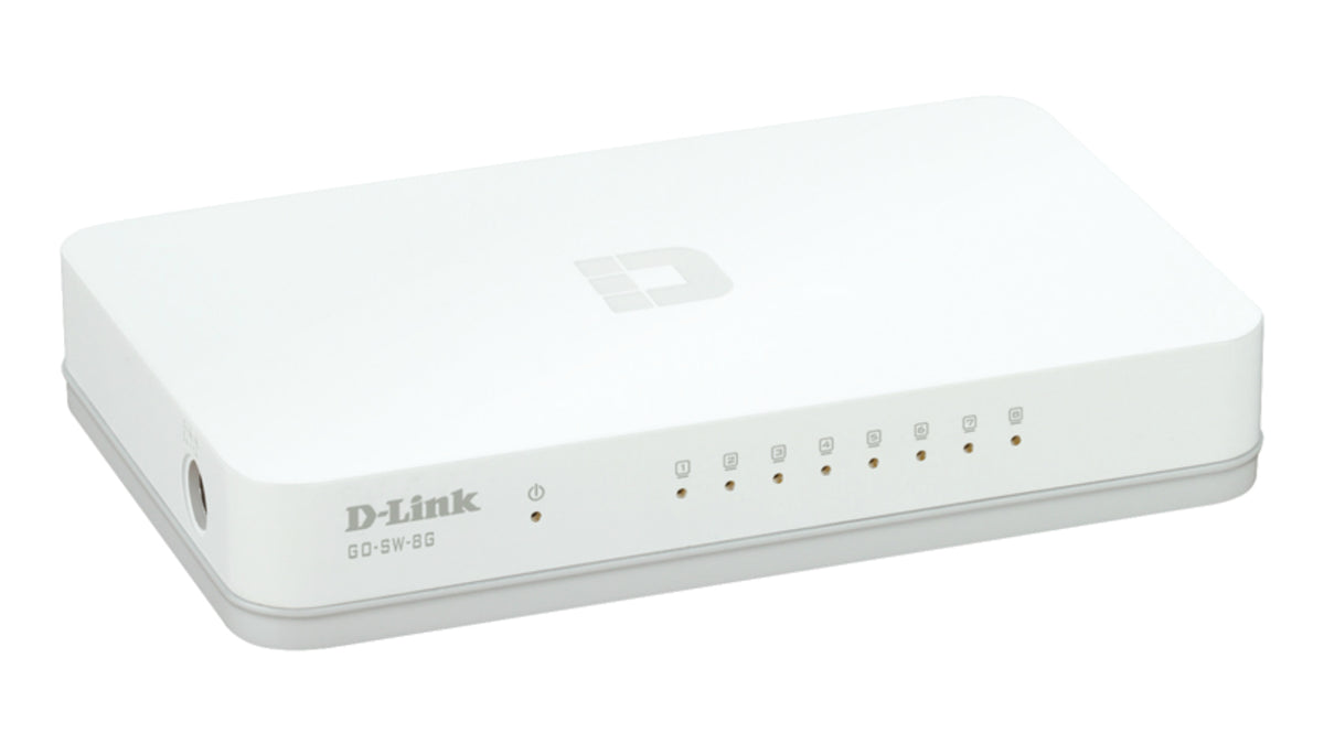 D-LINK Mini switch 8 ports Gigabit format de bureau