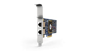 Carte réseau PCIe 2 ports RJ45 10 Gbps