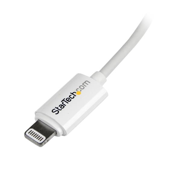 2m White 8-pin Lightning to USB Cable