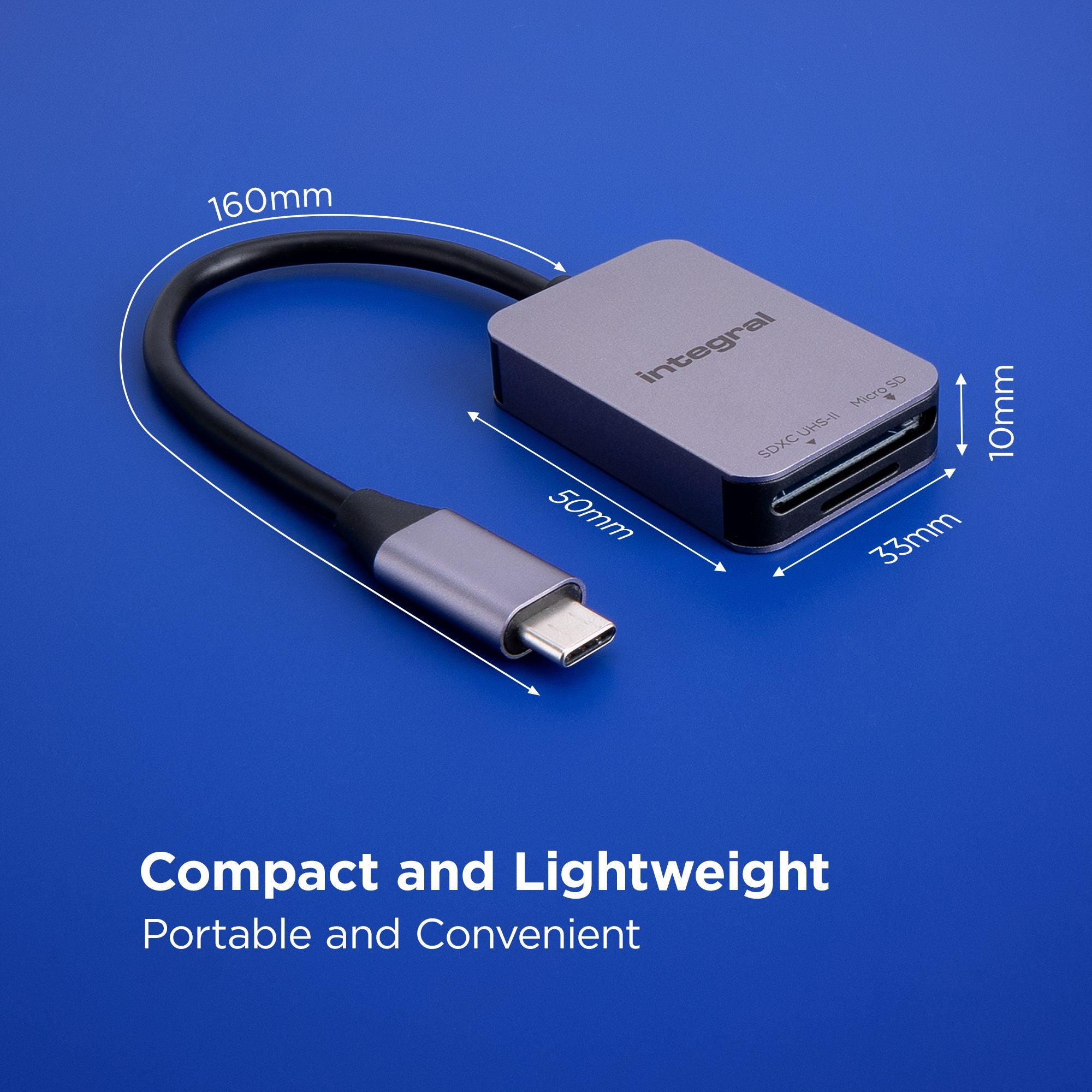 USB 3.0 SDXC UHS-II & MICRO SD CARD READ
