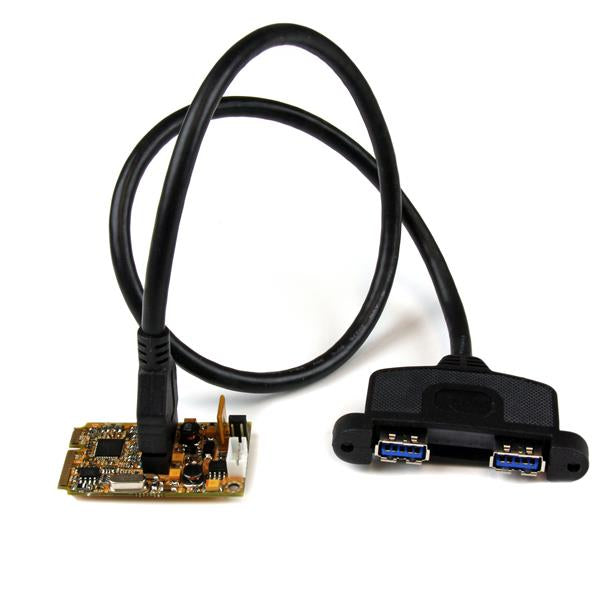 2 Port Mini PCIe USB 3 Adapter Card