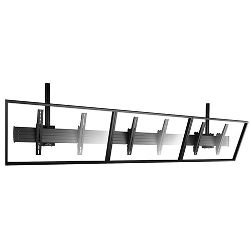 Chief 3x1 Ceiling Mounted Menu Board Black