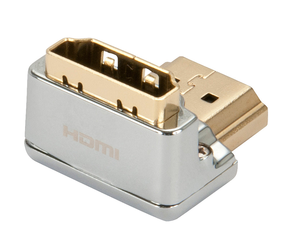 LINDY CROMO HDMI Adapter 90degree Down Connector type AM to AF
