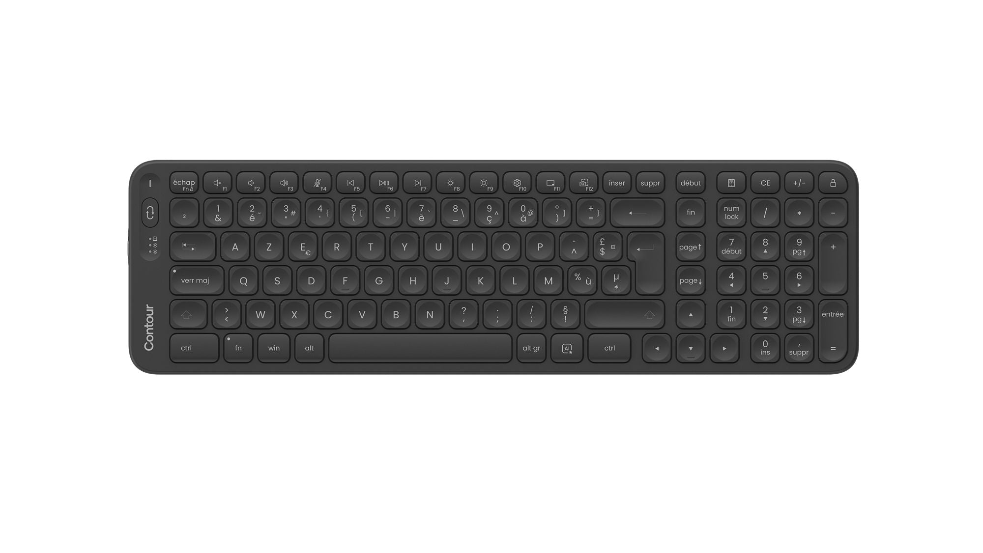CONTOUR DESIGN Clavier sans fil Balance Mid-Size FR