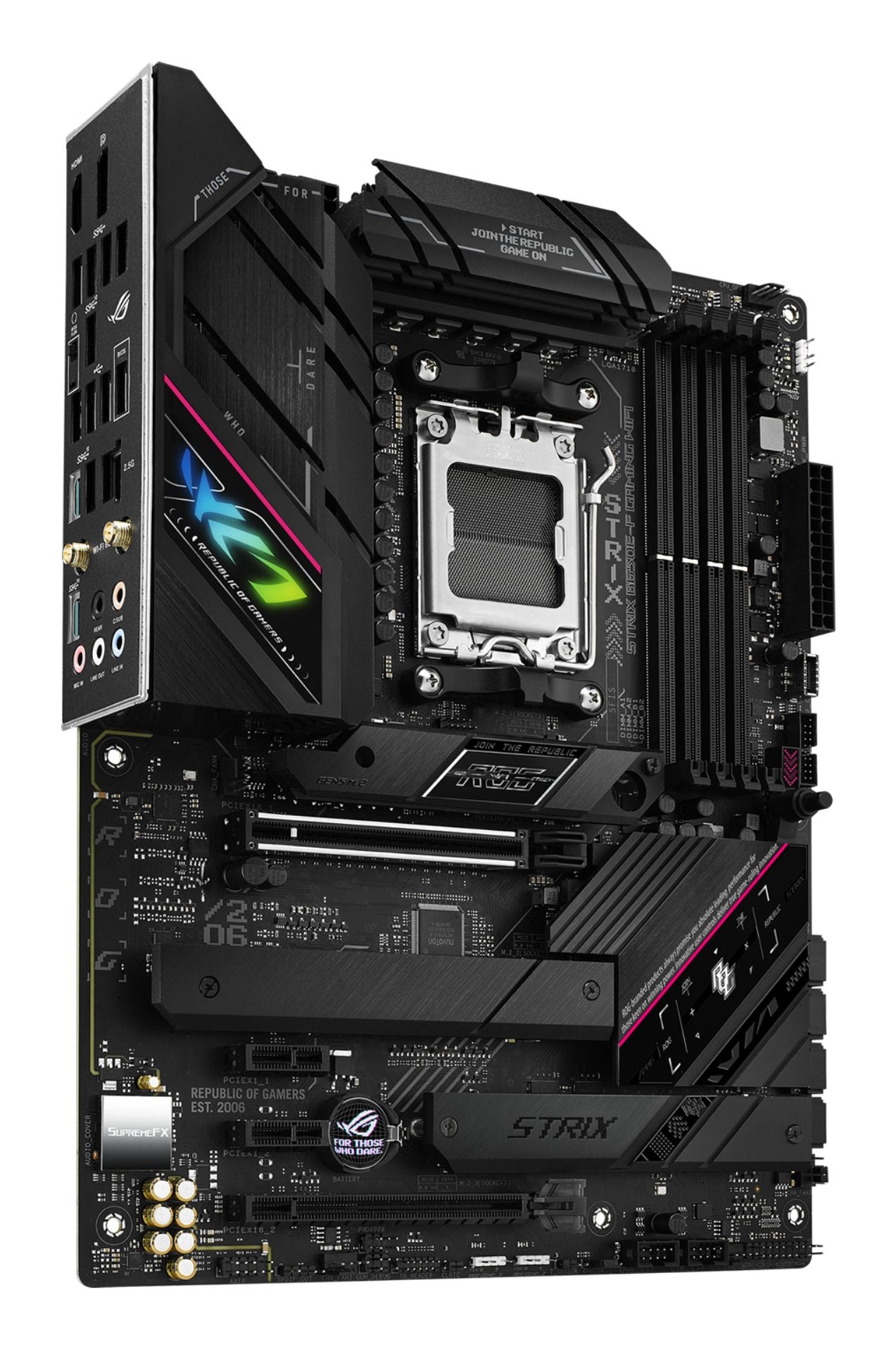 ASUS ROG STRIX B650E-F GAMING WIFI AM5 DDR5 ATX MB