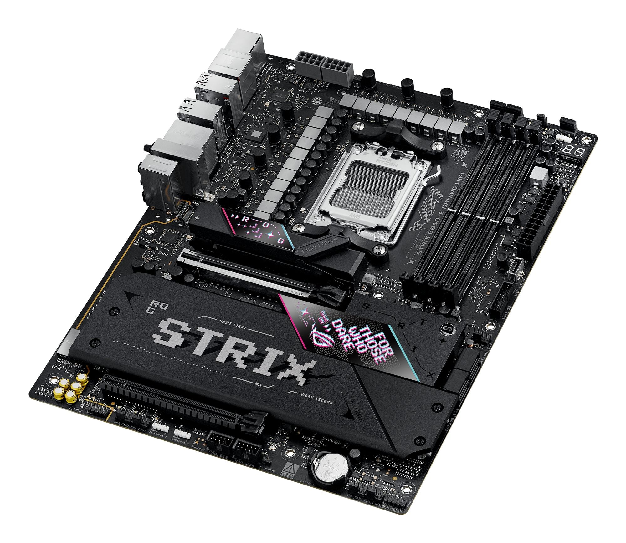 ASUS ROG STRIX B850-E GAMING WIFI AM5 DDR5 ATX MB 1xHDMI 1xDP 5xM.2 4xSATA