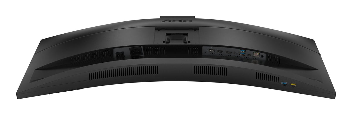 AOC CU34E4CW 34p 3440x1440 120HZ VA CURVED H/A 180 MM USB-C DOCKING TUV EyeComfort Hardware USB HUB DP HDMI
