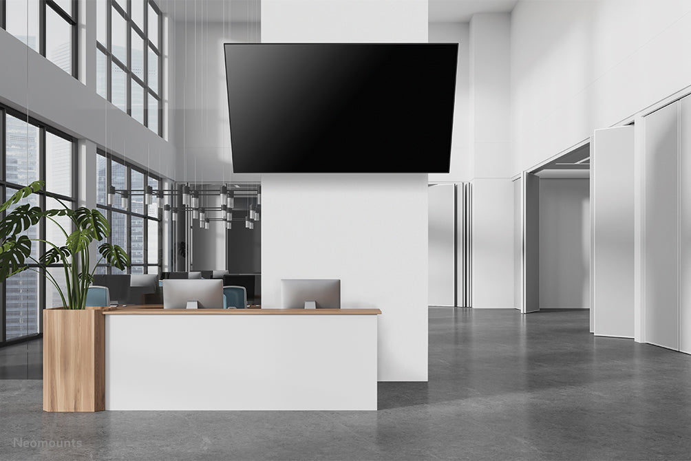 NEOMOUNTS WL35-750BL18 Support mural inclinable pour écran 43-98p- robuste - verrouillable - installation rapide - TÌV
