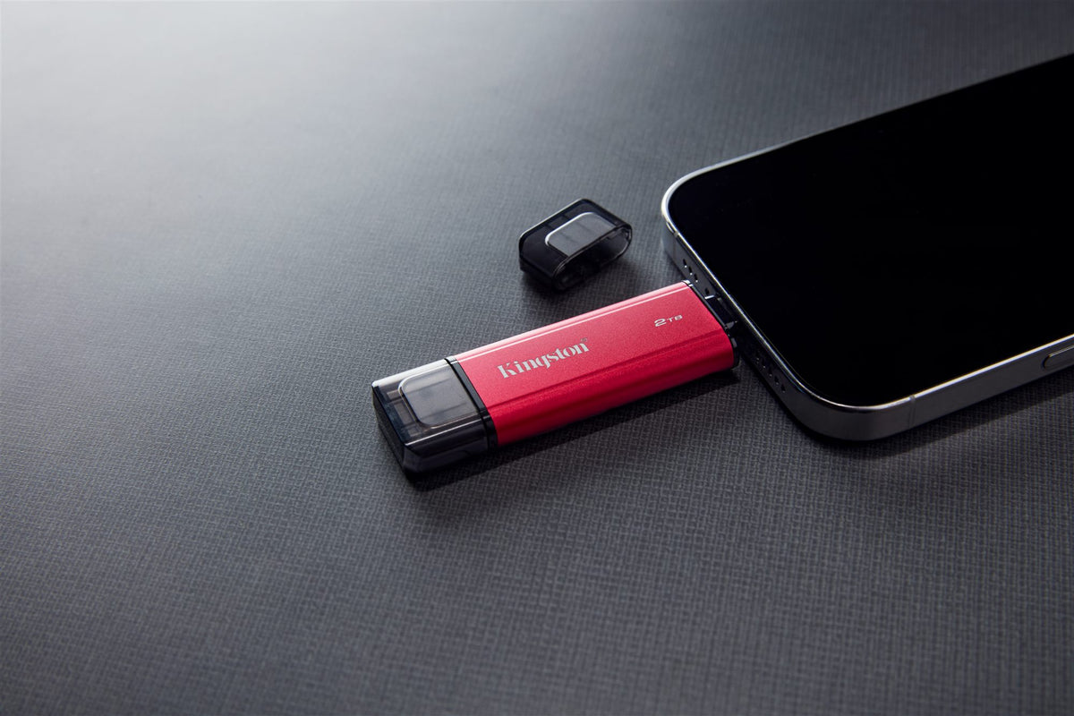 KINGSTON 2To Dual USB-A/C Portable SSD Up to 1050Mo/s USB 3.2 Gen 2