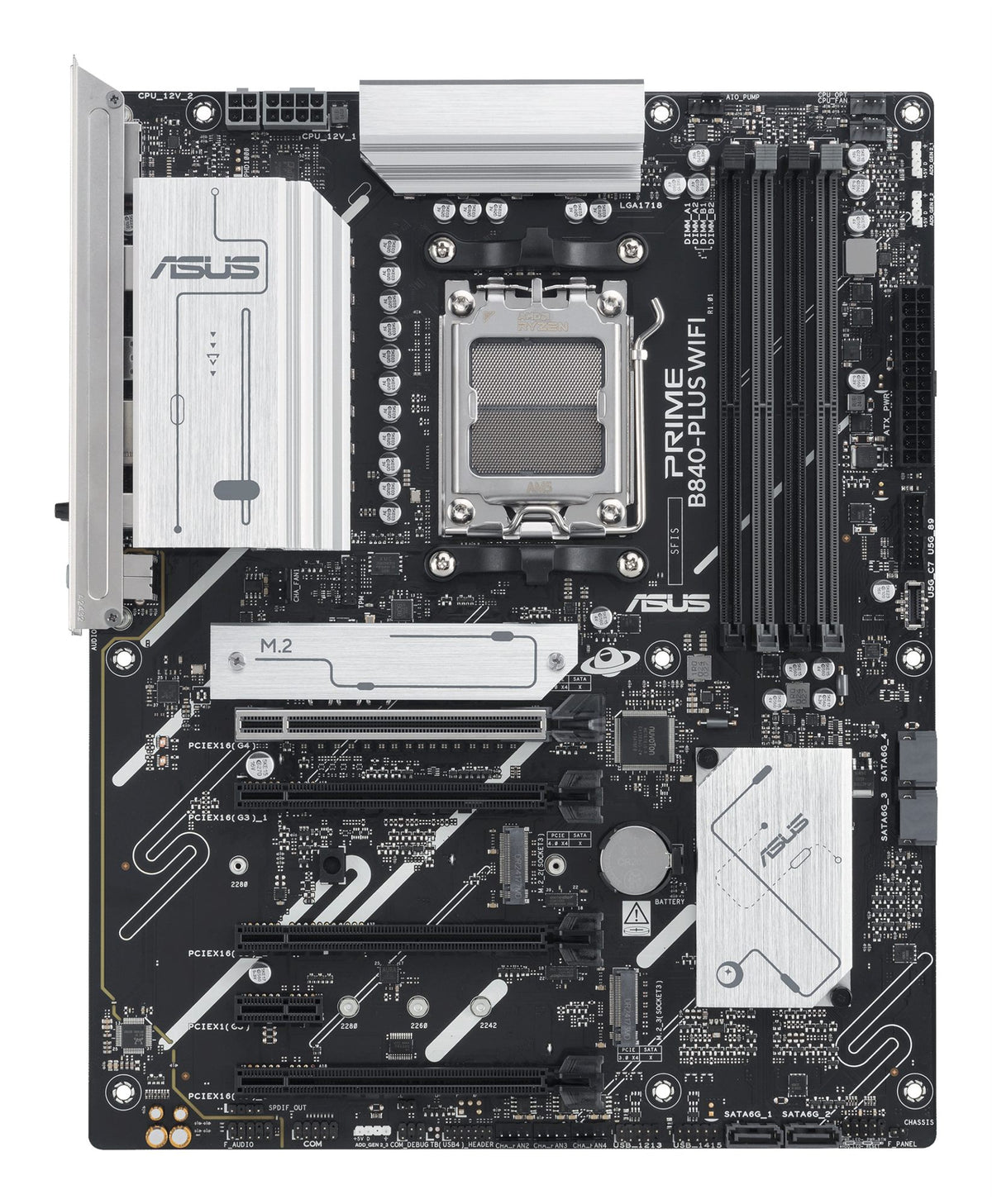 ASUS PRIME B840-PLUS WIFI AM5 DDR5 ATX MB 1xHDMI 1xDP 3xM.2 4xSATA