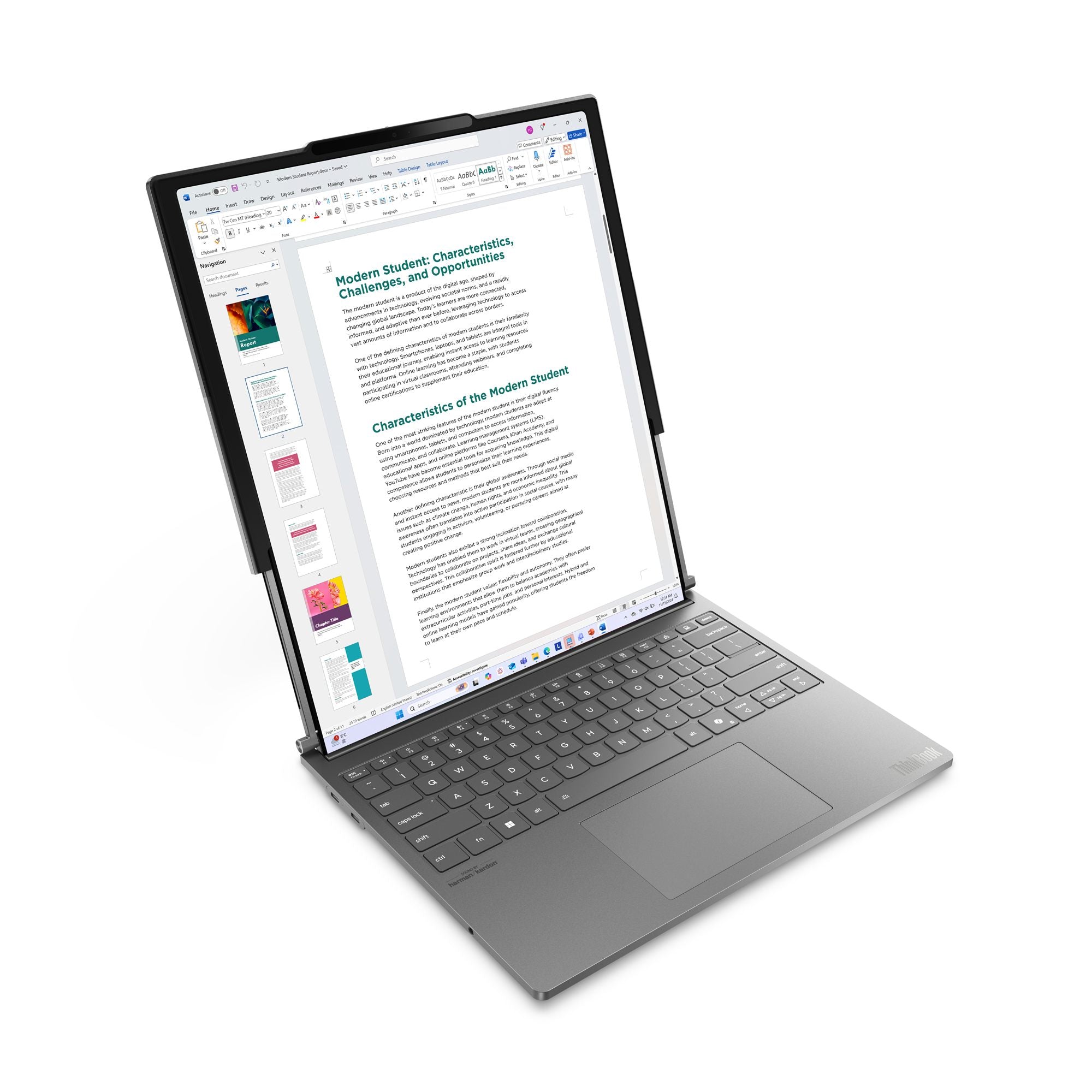 LENOVO ThinkBook Plus - G6 - Rollable - 14" OLED - Intel Core Ultra 7 - 258V - W11Pro - 32Go RAM - 1To SSD