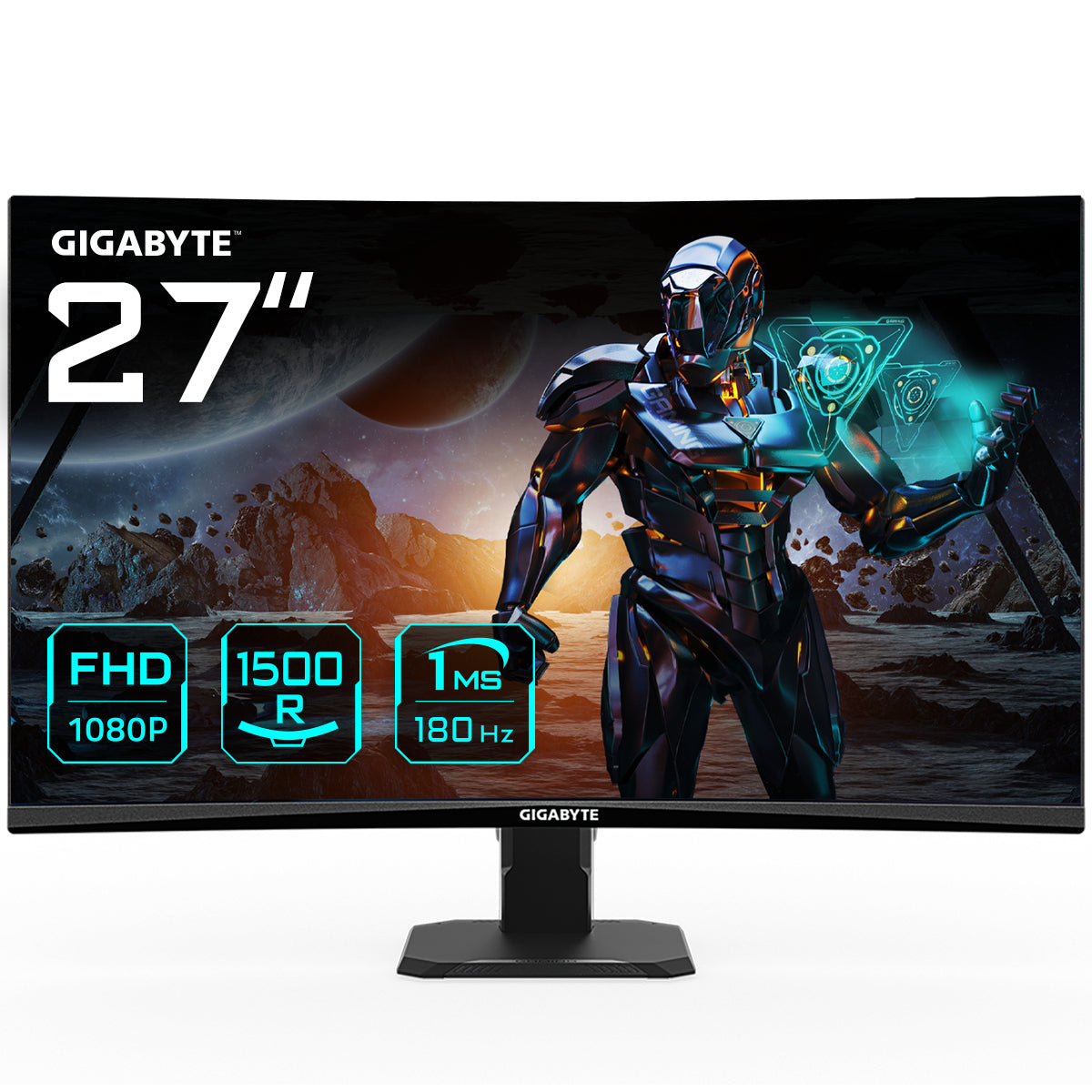 "GIGABYTE GS27FC écran plat de PC 68,6 cm (27"") 1920 x 1080 pixels Full HD LCD Noir"