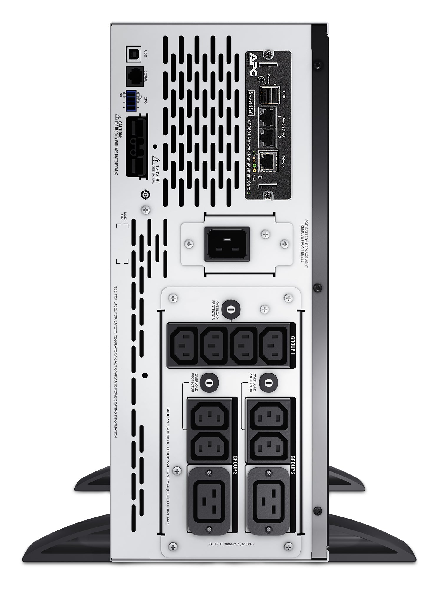 APC Smart-UPS X 3000VA Rack - Tower LCD with Network Card