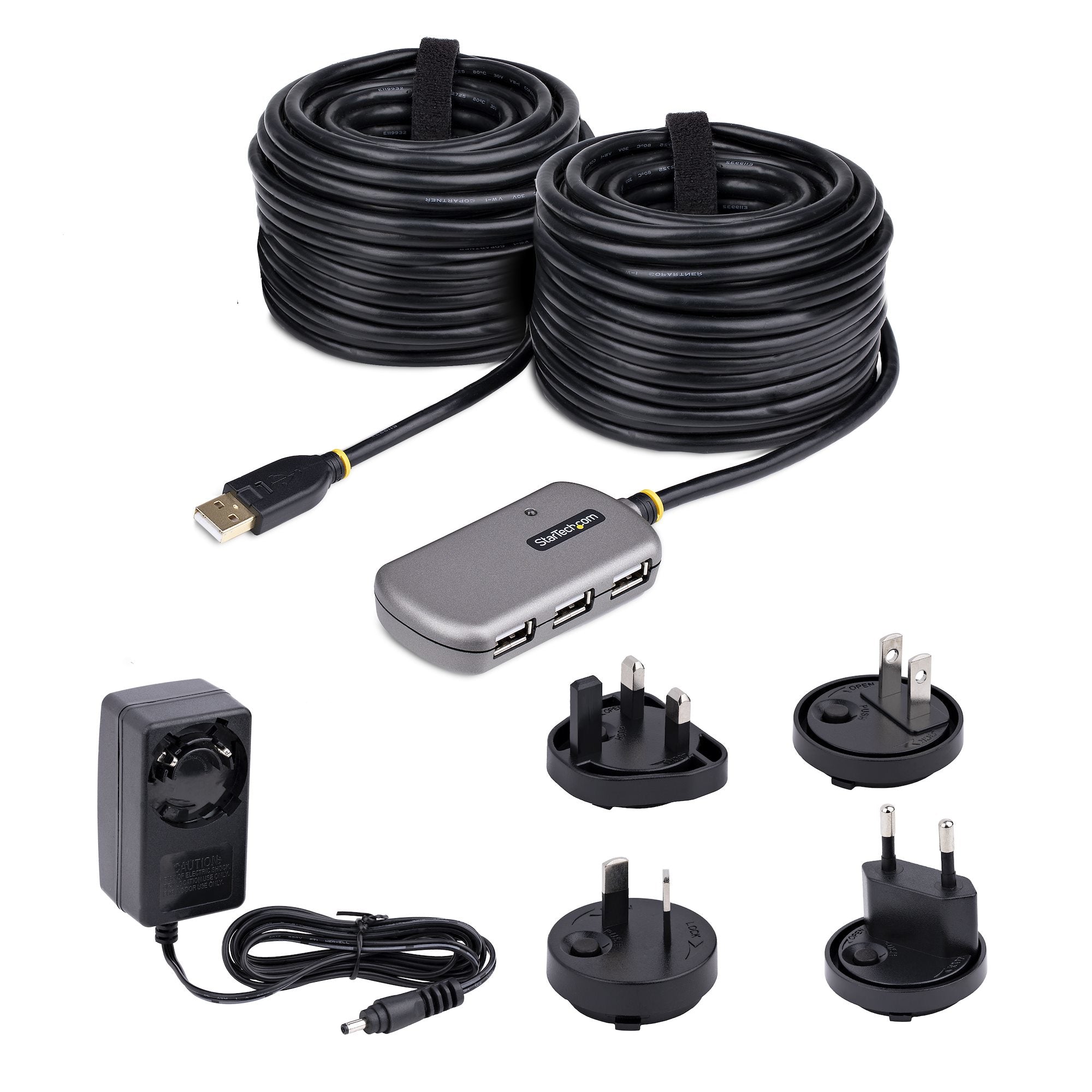 USB Extender Hub 24m 4-Port USB 2.0 Hub