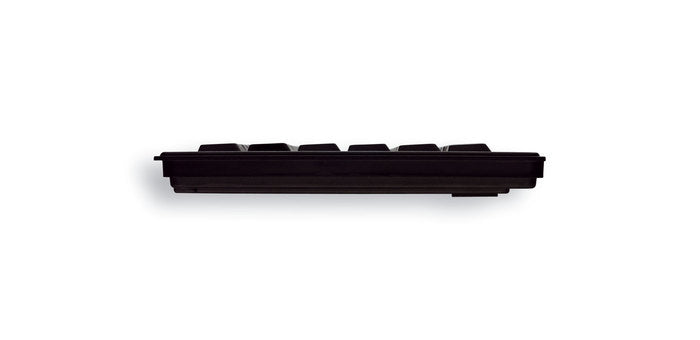 CHERRY Clavier miniature + trackball EU USB noir