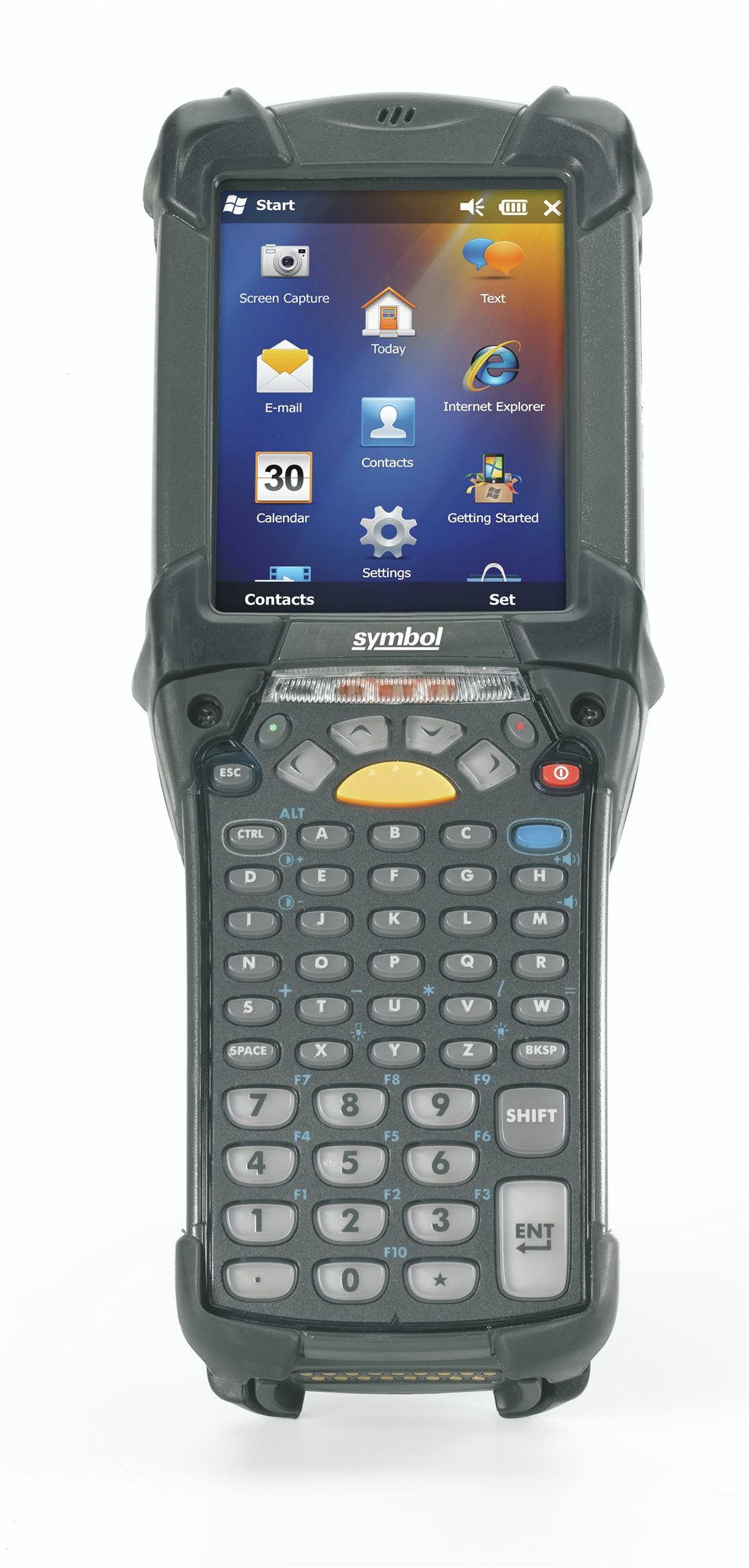 Zebra MC9200 ordinateur portable de poche 9,4 cm (3.7") 640 x 480 pixels Écran tactile 765 g Noir