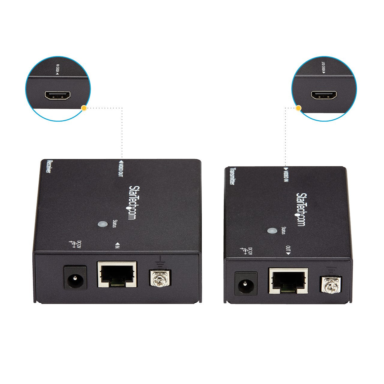HDMI Over Single Cat 5 Extender - 4K