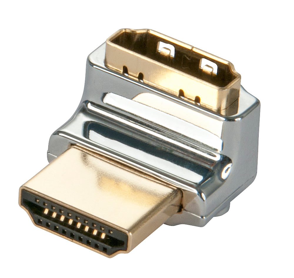 LINDY CROMO HDMI Adapter 90degree Up Connector type AM to AF