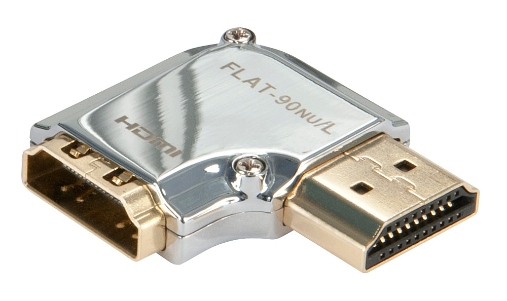 LINDY CROMO HDMI Adapter 90degree Left Connector type AM to AF