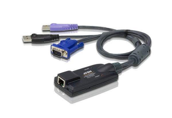 ATEN KA7177-AX câble kvm Noir, Bleu, Violet