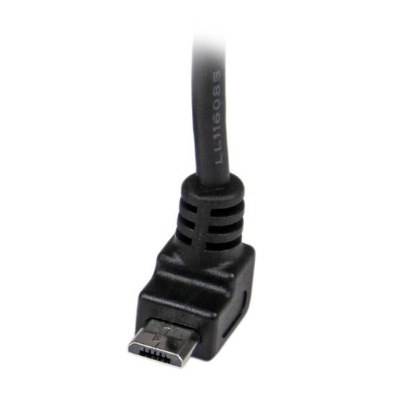 1m USB to Up Angle Micro USB Cable