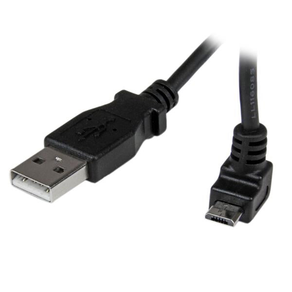 1m USB to Up Angle Micro USB Cable