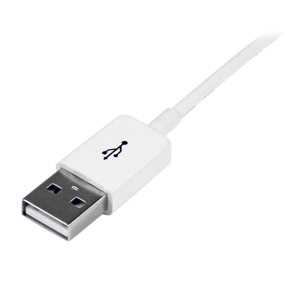 3m White USB 2.0 Extension Cable - M/F