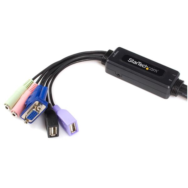 2-port USB KVM Cable VGA Switch