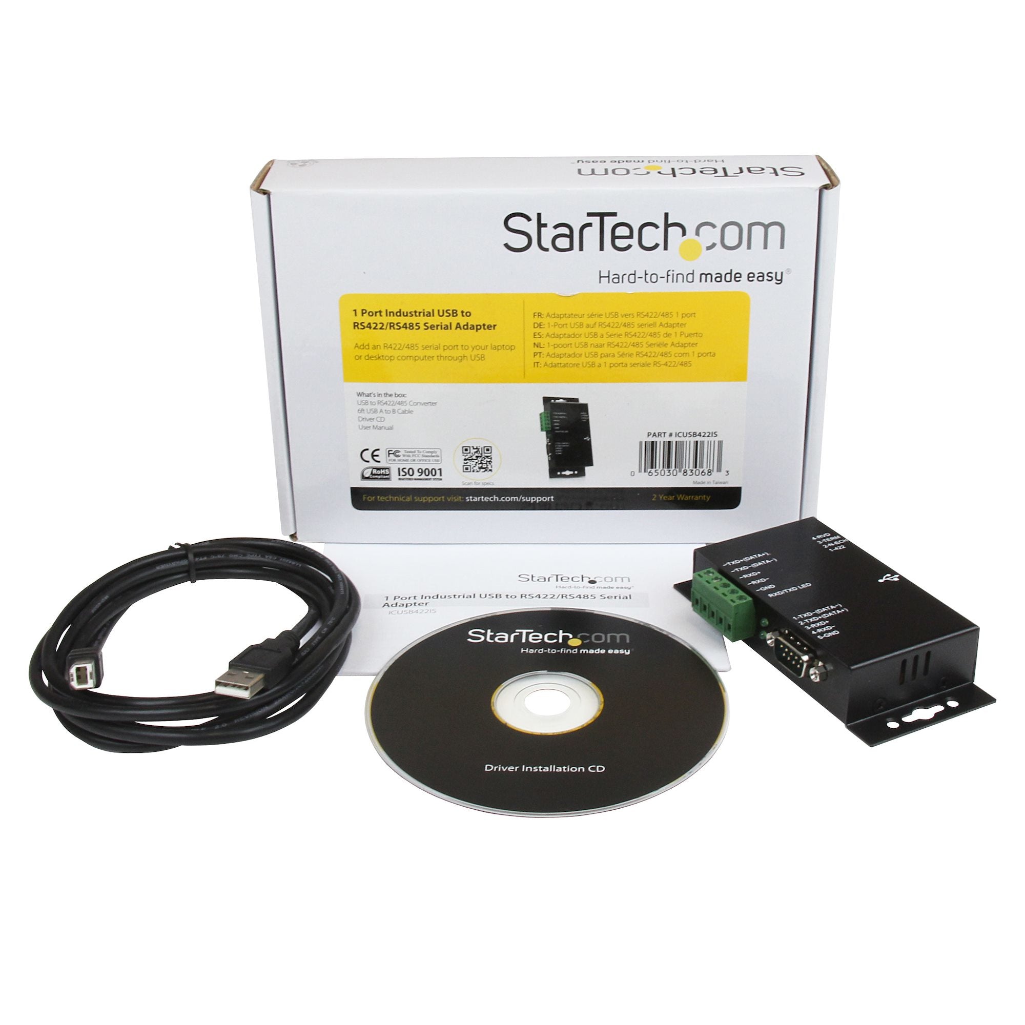1 Port USB to Serial RS422/485 Adapter