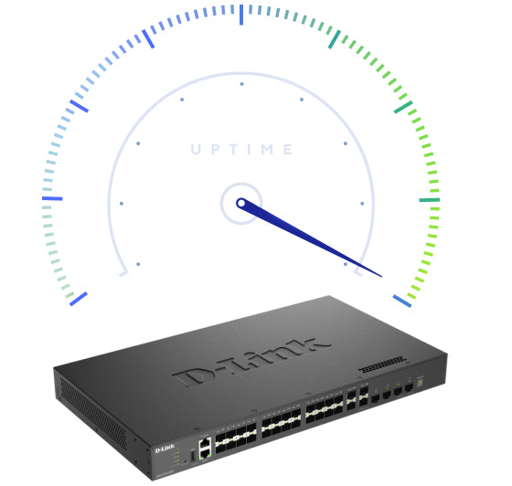 D-LINK DXS-3410-32SY/E 10G Layer 3 Stackable Managed Switch 28 x 10G SFP+ 4x 10/25G SFP28