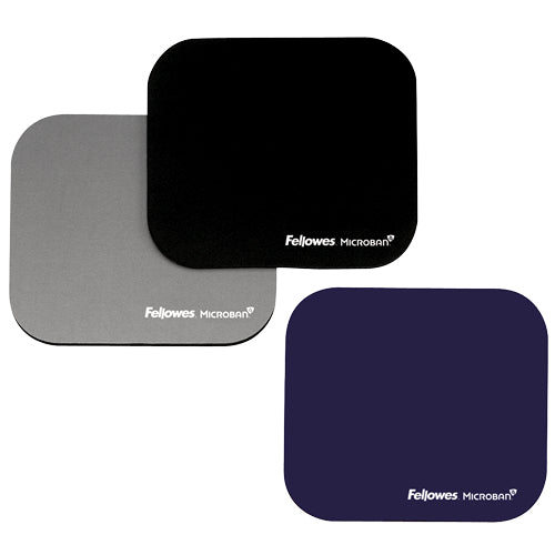 FELLOWES Tapis de souris Microban® Argent - Antibactérien