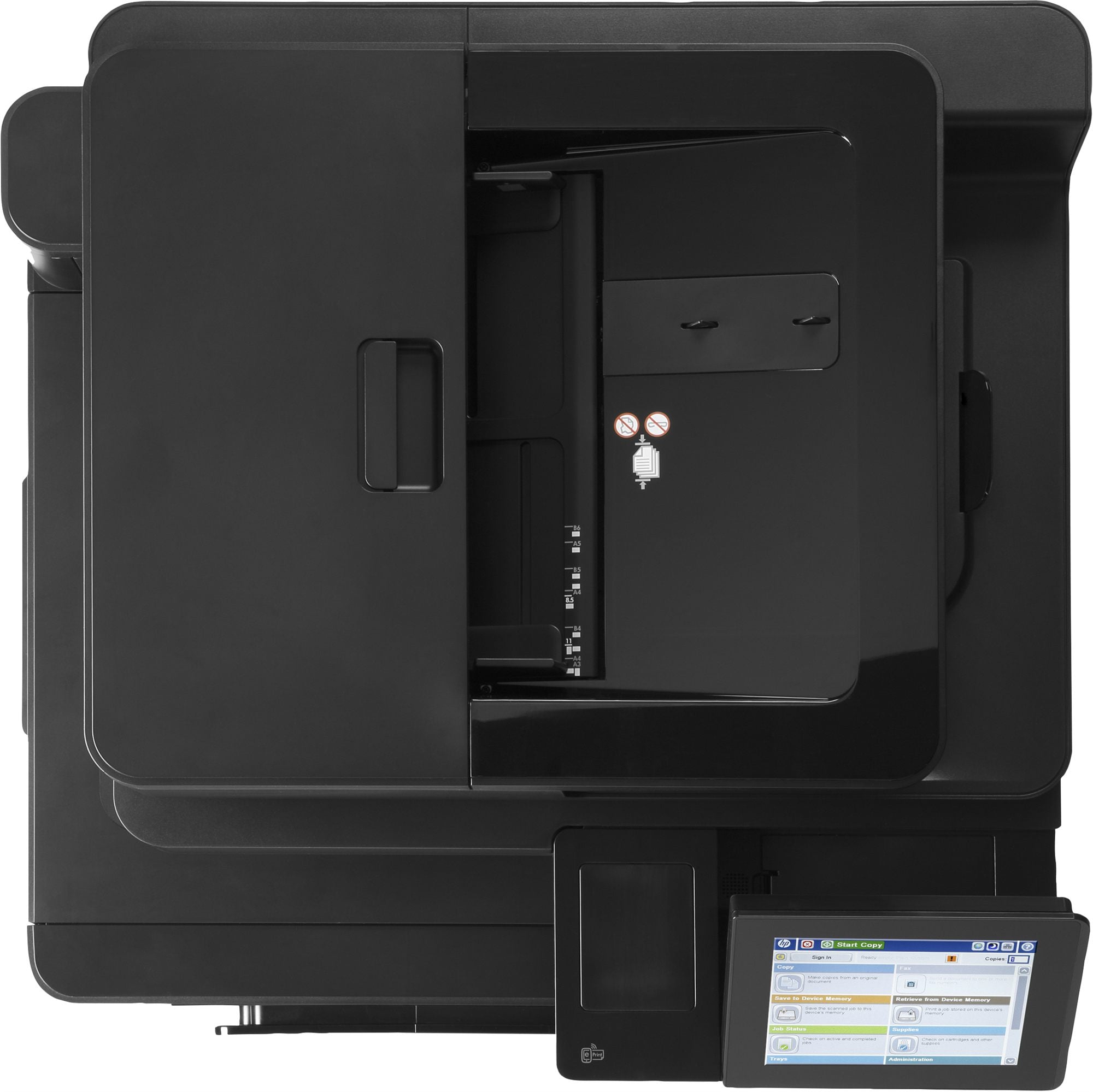 HP LaserJet Enterprise Flow M880z MFP colour laser A3 297x420mm A3 46ppm Copy 46ppm Print 2100sheets USB LAN