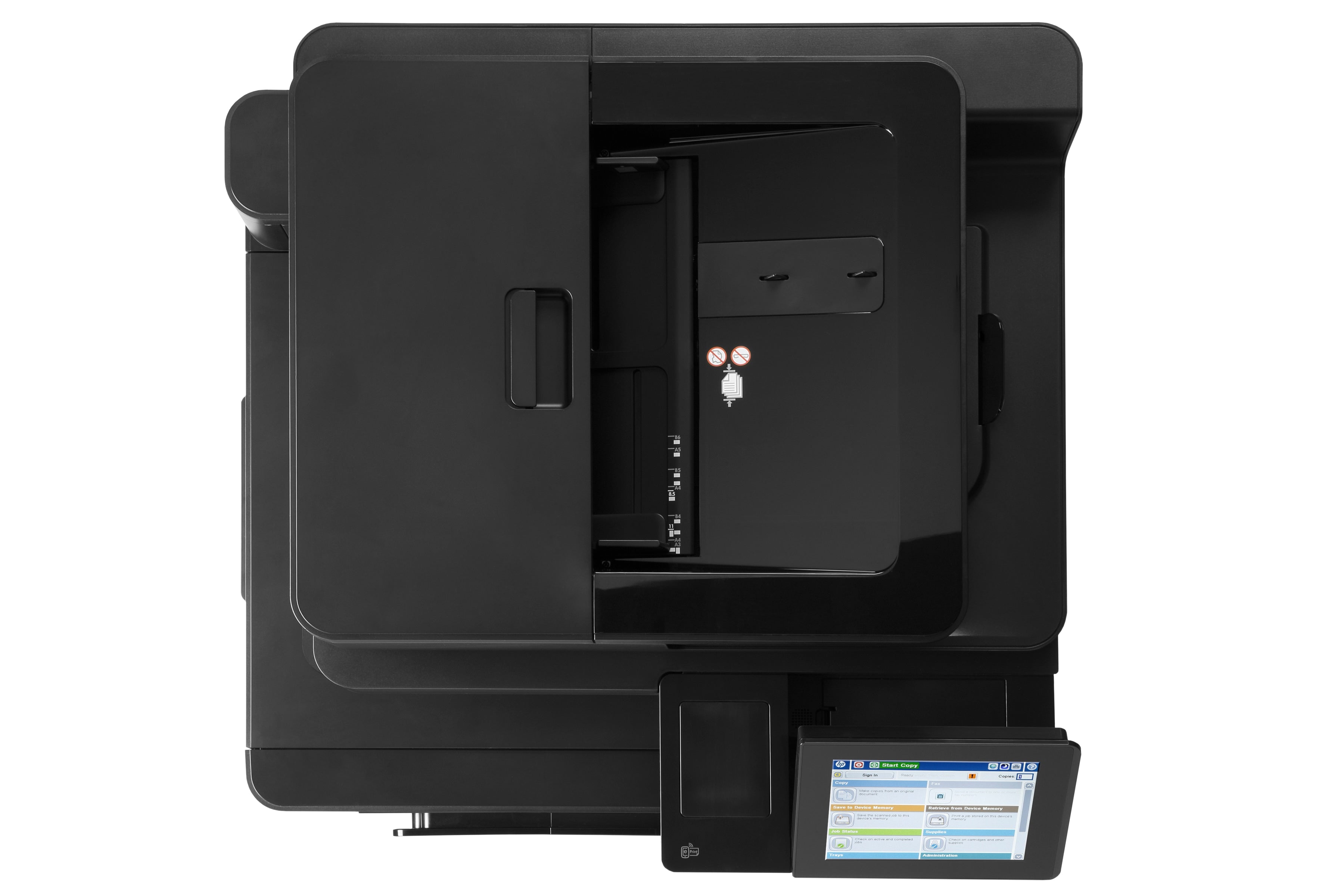 HP LaserJet Enterprise Flow M880z MFP colour laser A3 297x420mm A3 46ppm Copy 46ppm Print 2100sheets USB LAN