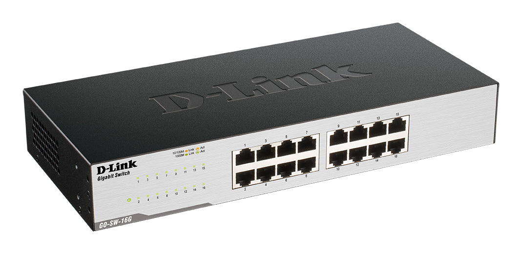 D-LINK 16-Port Gigabit Easy Desktop Switch