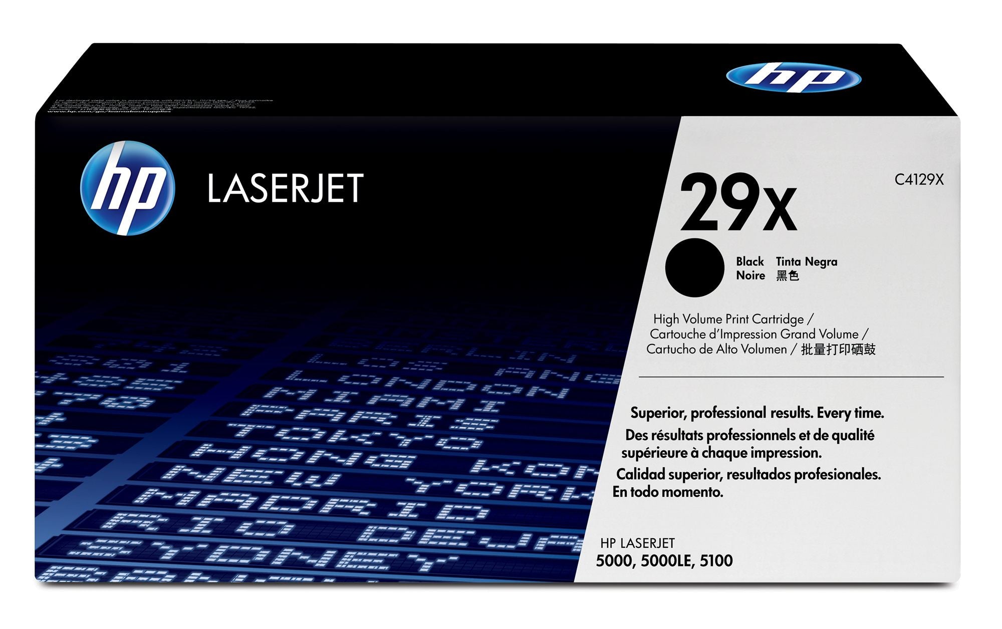 HP 29X Cartouche de toner 1 piece(s) Original Noir