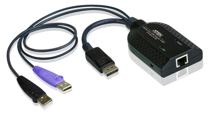 ATEN KA7169-AX câble kvm Noir, Métallique, Violet