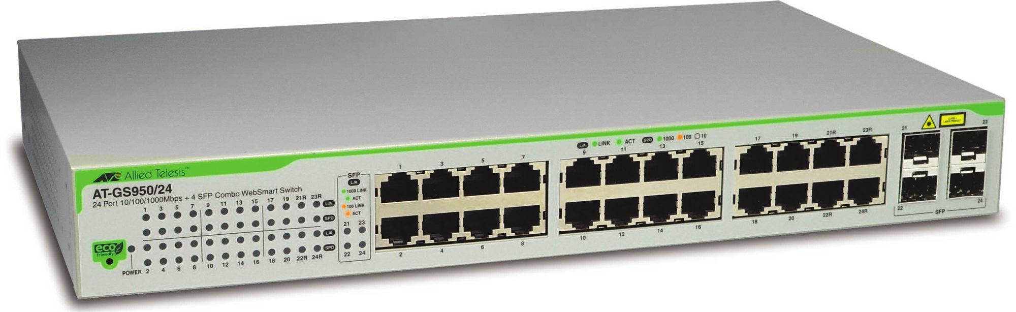 ALLIED AT-GS950/24 Smart Switch 24P GIGABIT & 4 SFP