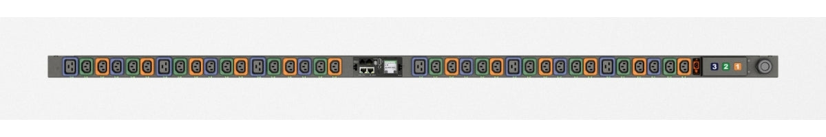 Vertiv Geist MGU5MGW1-36PNB3-3PS56B2A10-S-A unité de distribution d'énergie 36 sortie(s) CA 0U Noir