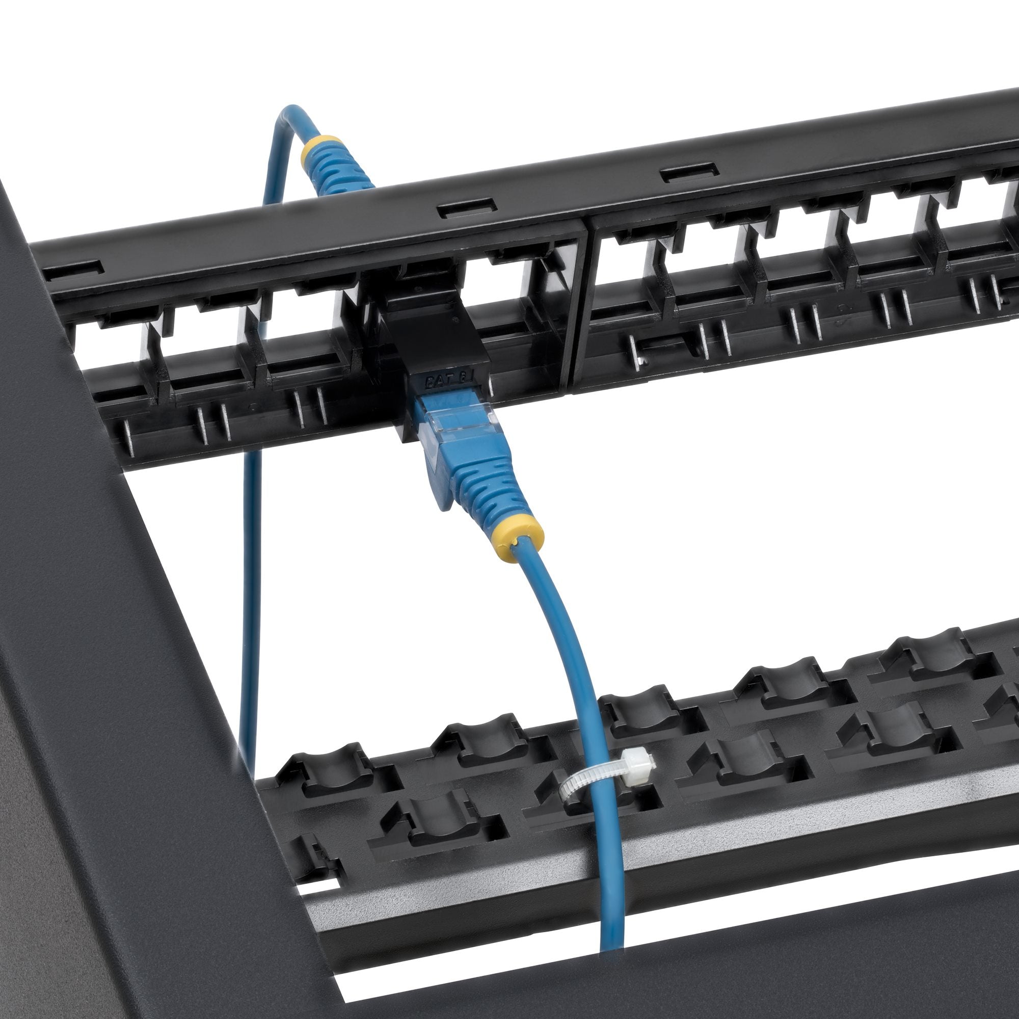 24 Port 1U Blank Keystone Patch Panel