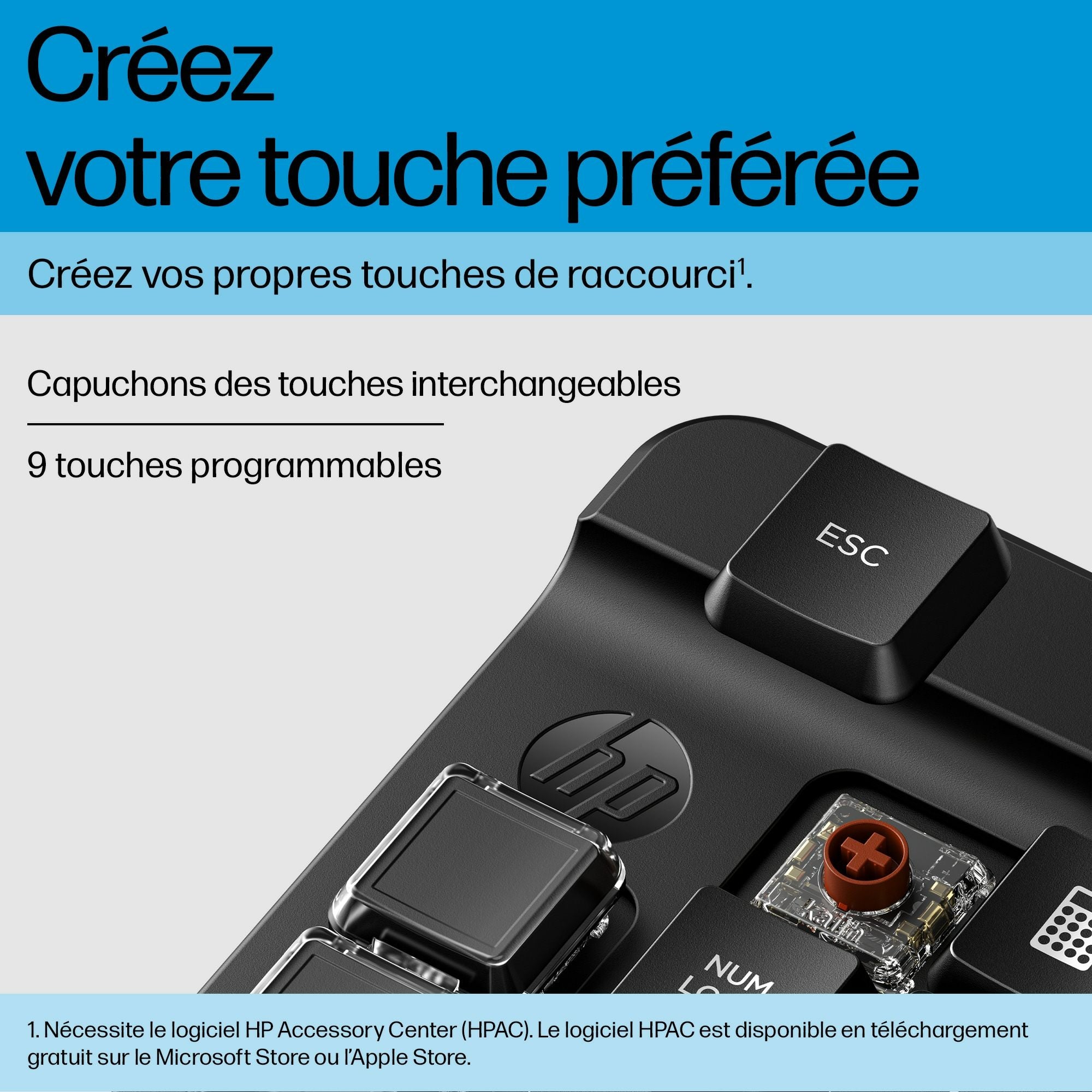 HP 435 Programmable BT WL Keypad