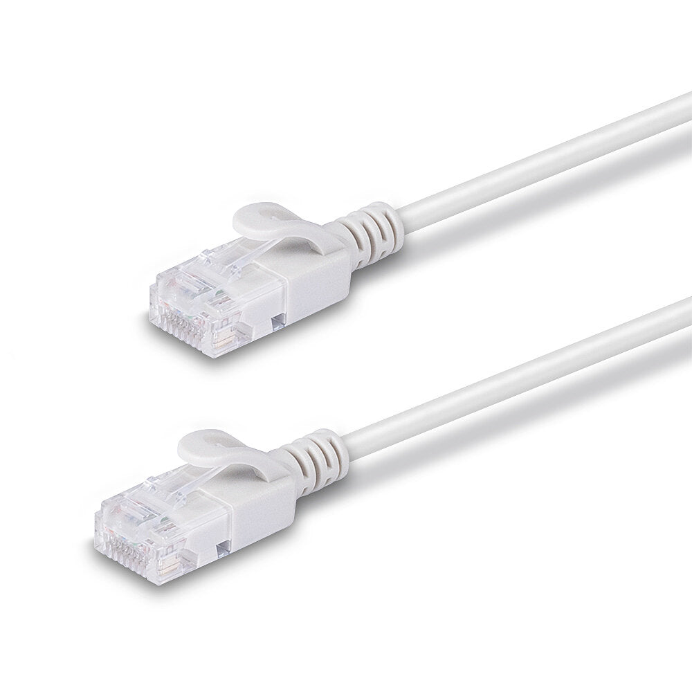LINDY 1.5m Cat.6A U/UTP Ultra Slim Network Cable Grey