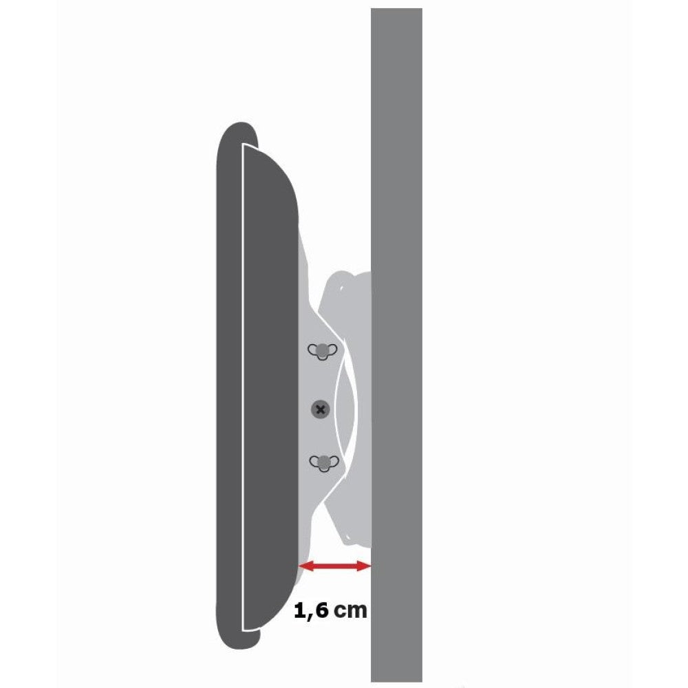 "Techly ICA-PLB 860 Support mural pour TV 42-80"" LED/LCD 60kg slim 16mm"