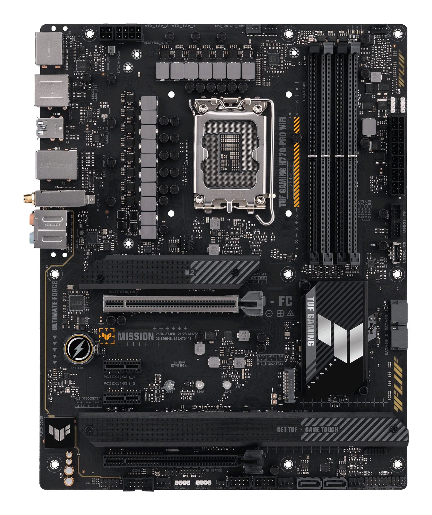 ASUS TUF GAMING H770-PRO WIFI Intel H770 LGA 1700 ATX