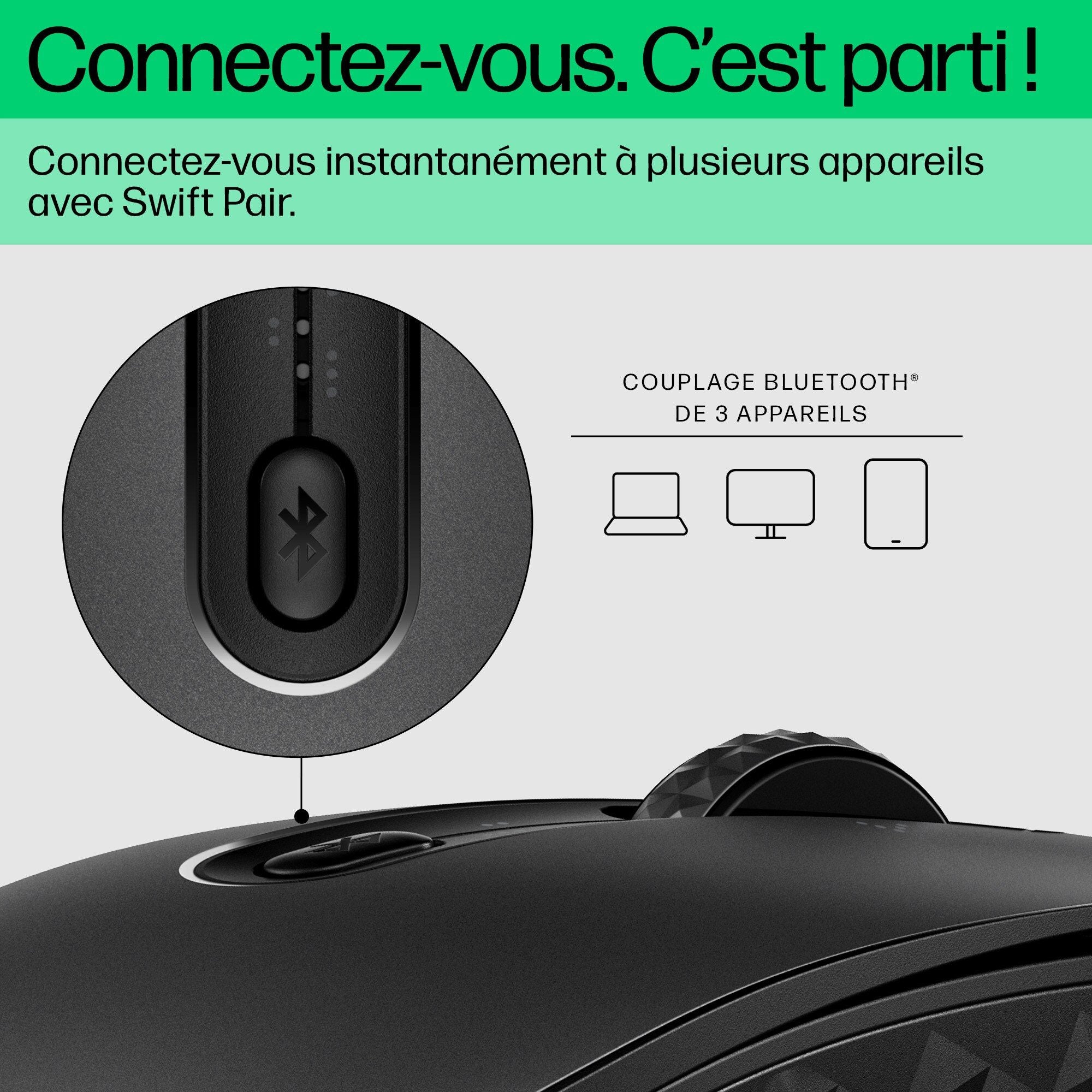 HP 690 Qi-Charging Wireless Mouse
