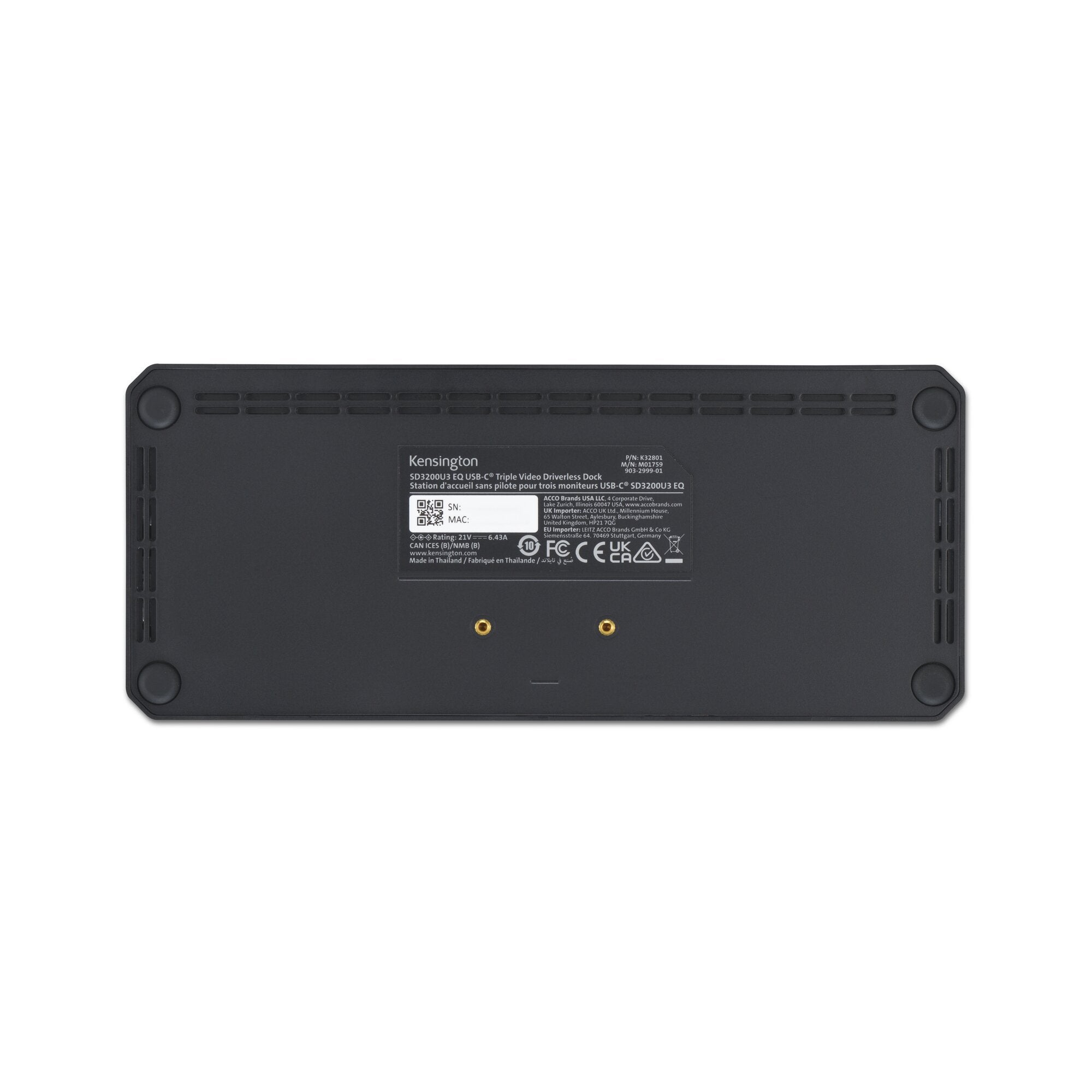 SD3220U3 EQ USB-C Triple Video Dock