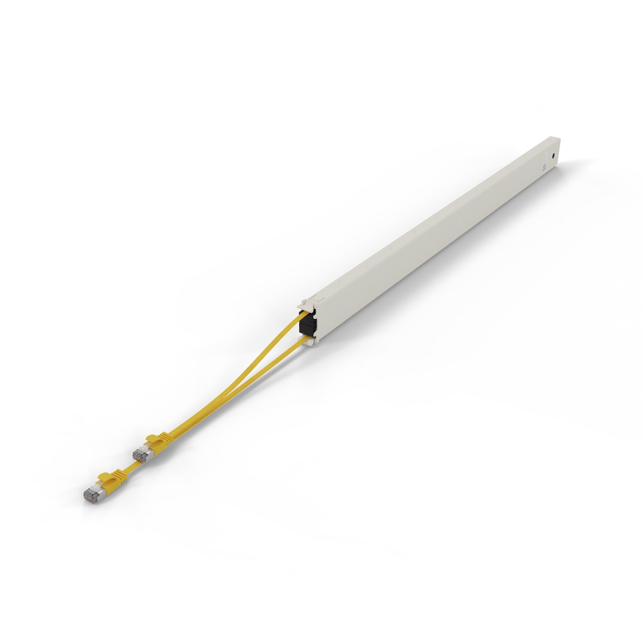 PATCHBOX ONE CASSETTE CAT6A STP JAUNE 2,5 m 46U