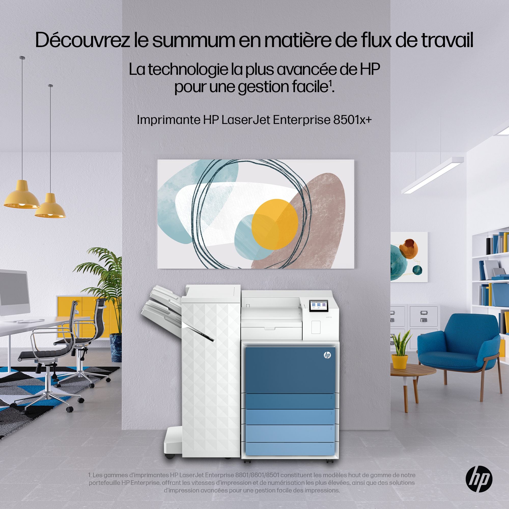 HP LaserJet Ent 8501x+Printer EU